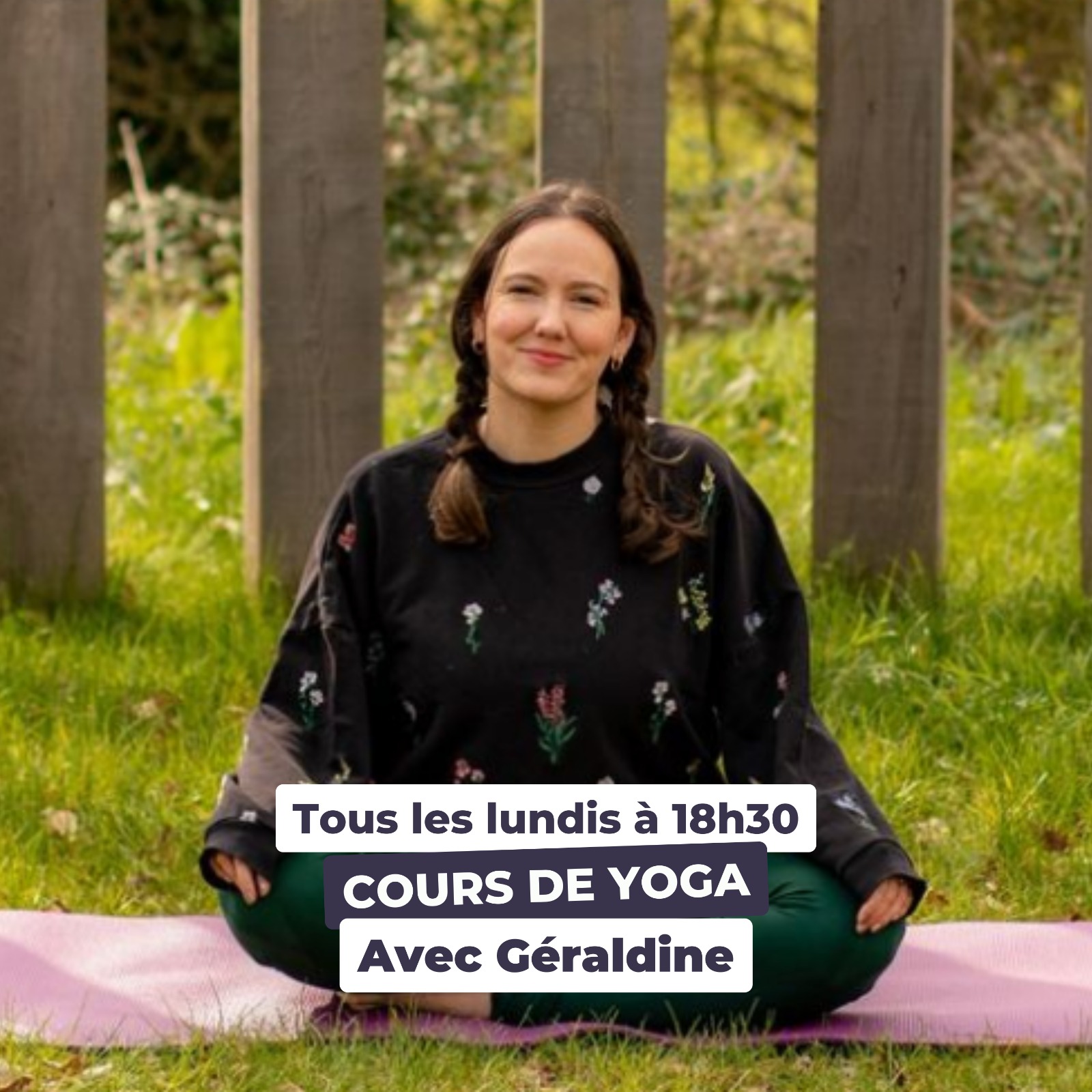 hatha yoga rennes Saint-Helier avec Geraldine