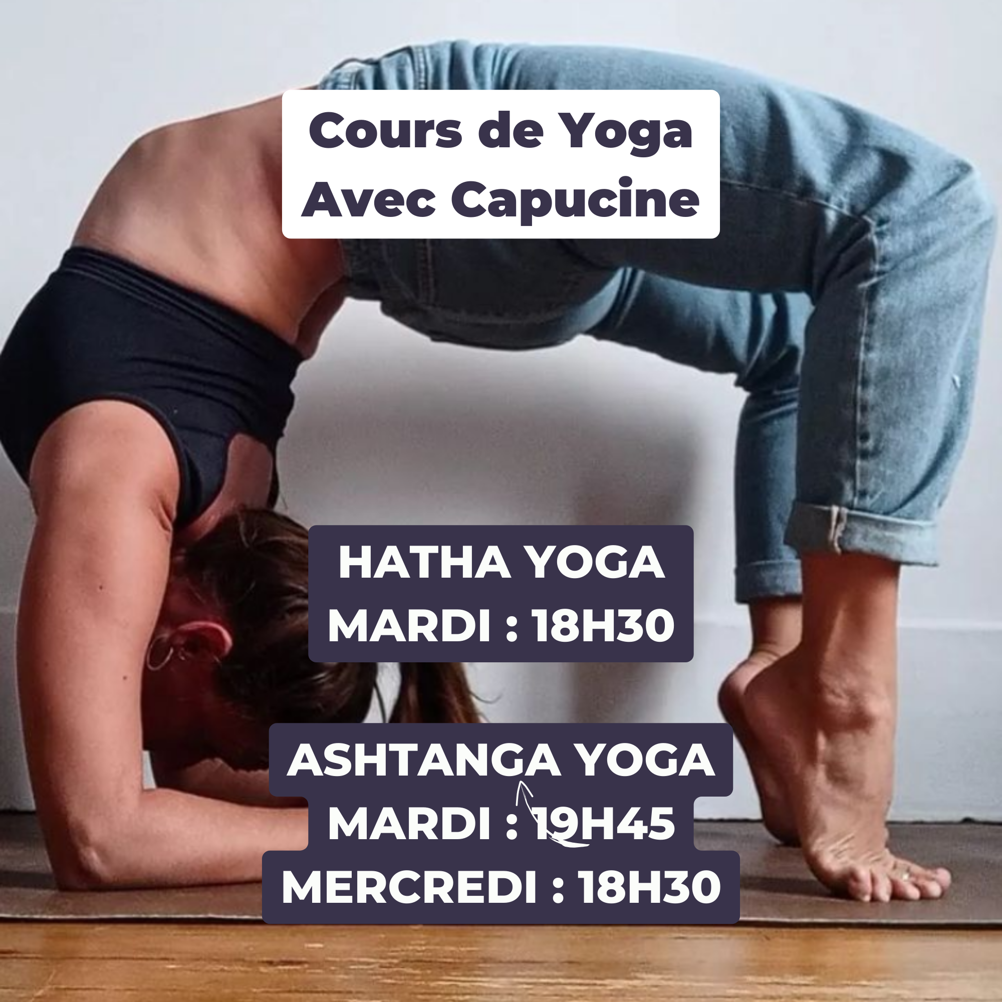 Yoga à Rennes avec Capucine