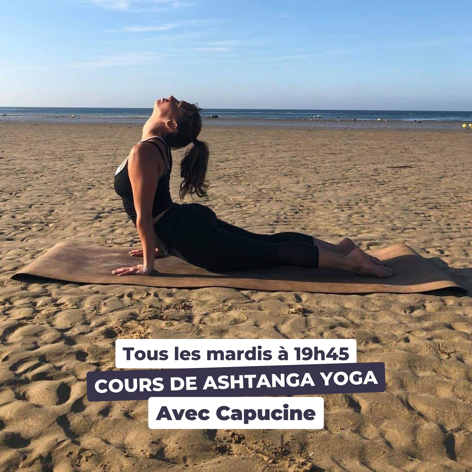 Ashtanga yoga Rennes avec Capucine chez Palpite