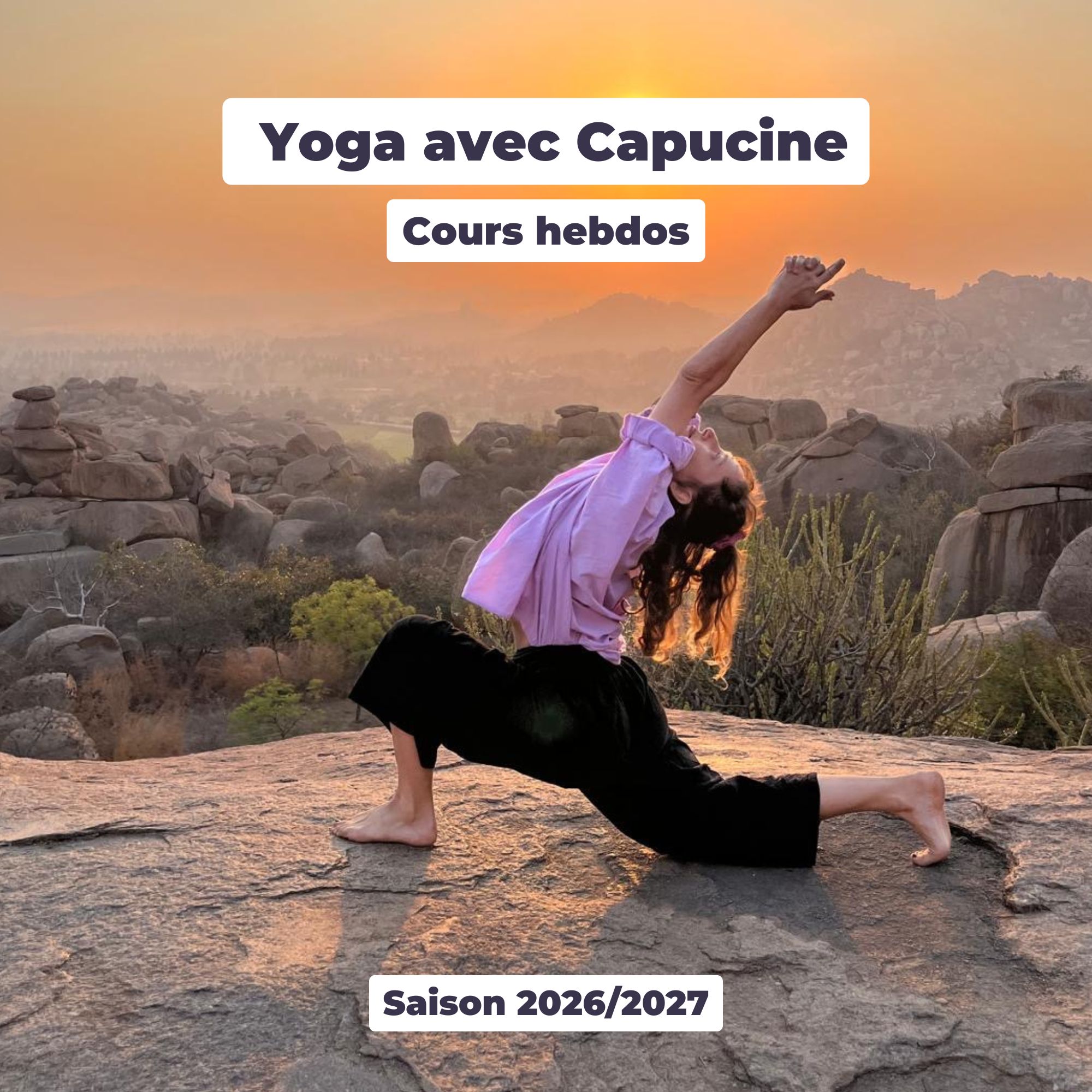 Yoga à Rennes avec Capucine