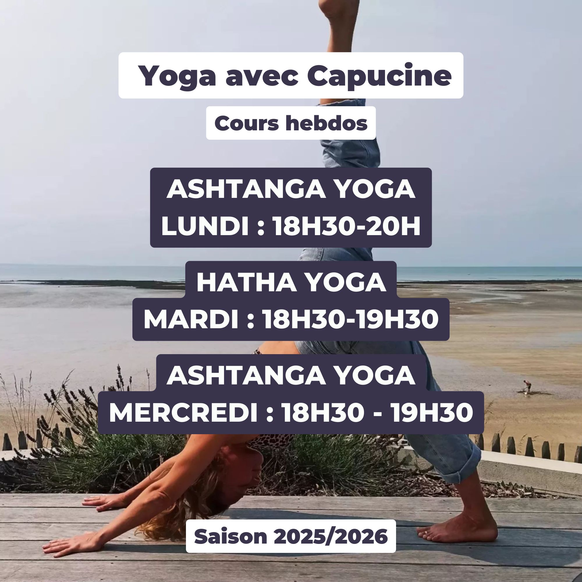Yoga à Rennes avec Capucine